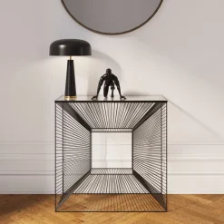 Best KARE Design Konsola Dimension 81x36 cm czarna - KARE