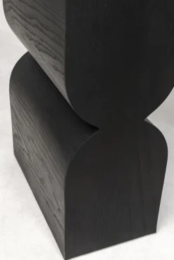 Hot KARE Design Konsola do przedpokoju czarna MDF 120x38 cm - KARE