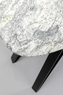 Sale KARE Design Konsola do przedpokoju z granitowym blatem nogi czarne stalowe 120x40 cm - KARE