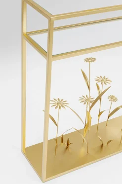 Best KARE Design Konsola Flower Meadow 100x25 cm złota - KARE