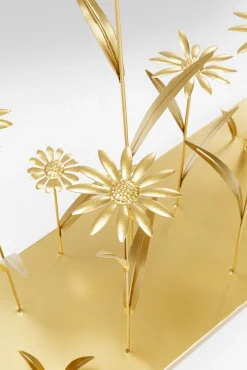 Best KARE Design Konsola Flower Meadow 100x25 cm złota - KARE