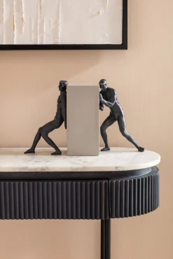 Sale KARE Design Konsola Glenn 100x32 cm blat marmur - KARE