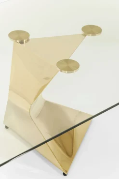 New KARE Design Konsola Gloria 145x45 cm złota - KARE