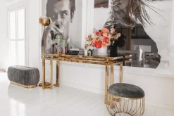 Best KARE Design Konsola Gold Rush 160x45 cm złota - KARE