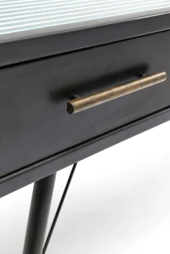 Clearance KARE Design Konsola La Gomera 120x35 cm grafitowa - KARE