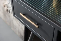 Clearance KARE Design Konsola La Gomera 120x35 cm grafitowa - KARE