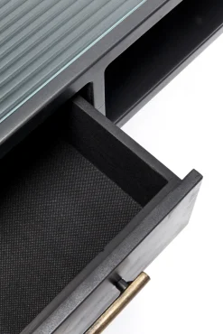 Clearance KARE Design Konsola La Gomera 120x35 cm grafitowa - KARE