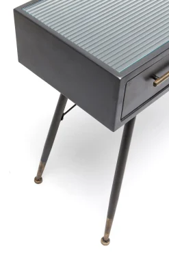 Clearance KARE Design Konsola La Gomera 120x35 cm grafitowa - KARE