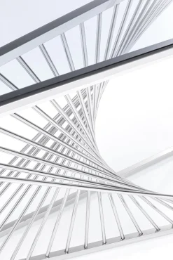 Clearance KARE Design Konsola Laser 120x40 cm srebrna - KARE