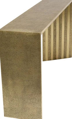 New KARE Design Konsola Malaga 160x35 cm złota - KARE