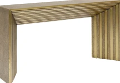 New KARE Design Konsola Malaga 160x35 cm złota - KARE