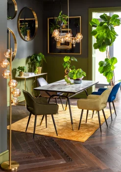 New KARE Design Konsola Miami Loft 120x35 cm złoto-biała - KARE