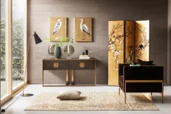 Fashion KARE Design Konsola Osaka 149x45 cm brązowa - KARE