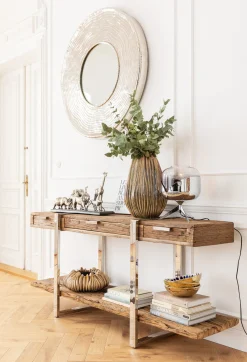 Best KARE Design Konsola Rustico 180x46 cm drewno recyklingowane - KARE