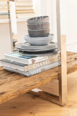 Best KARE Design Konsola Rustico 180x46 cm drewno recyklingowane - KARE