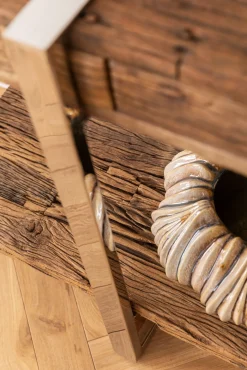 Best KARE Design Konsola Rustico 180x46 cm drewno recyklingowane - KARE