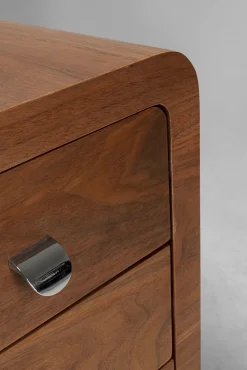 New KARE Design Kontenerek na kółkach z szufladami fornirowany orzech 40x54 cm - KARE