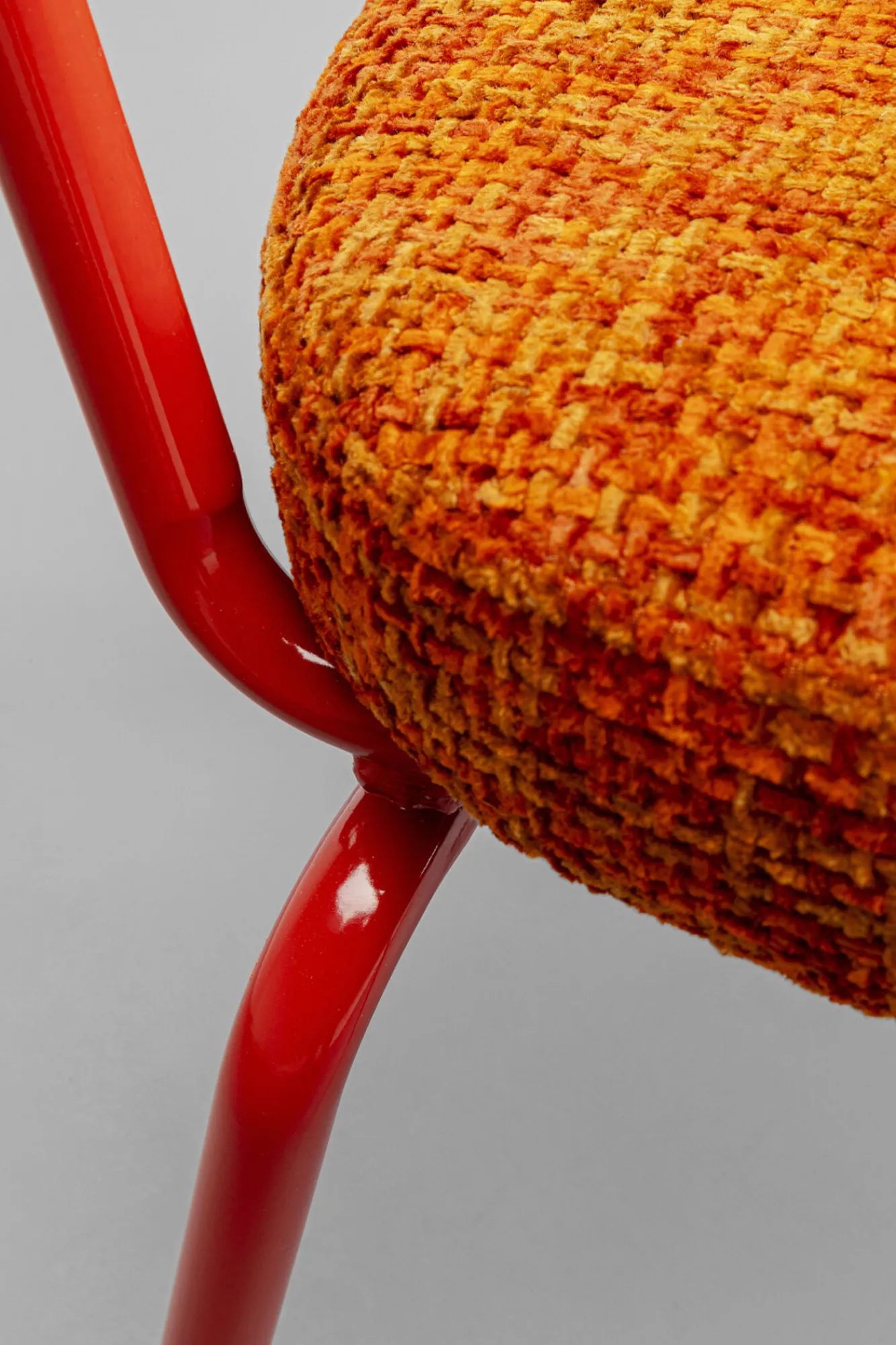 Hot KARE Design Krzesło Ally pomarańczowe - KARE