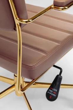 Online KARE Design Krzesło biurowe Dottore 60x81 cm brązowe - KARE