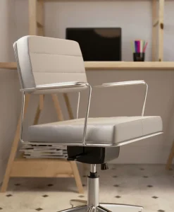 Best KARE Design Krzesło biurowe Dottore 44x78 cm szare - KARE