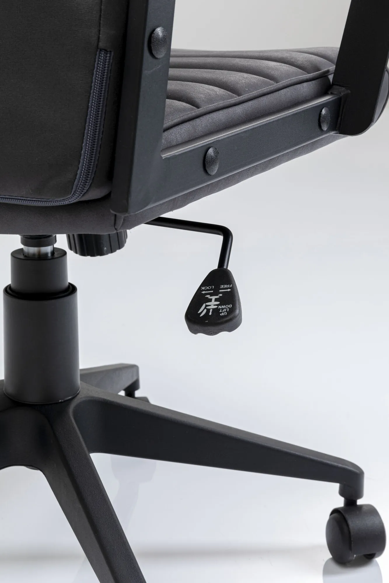 Hot KARE Design Krzesło biurowe Labora High 58x128 cm czarne - KARE