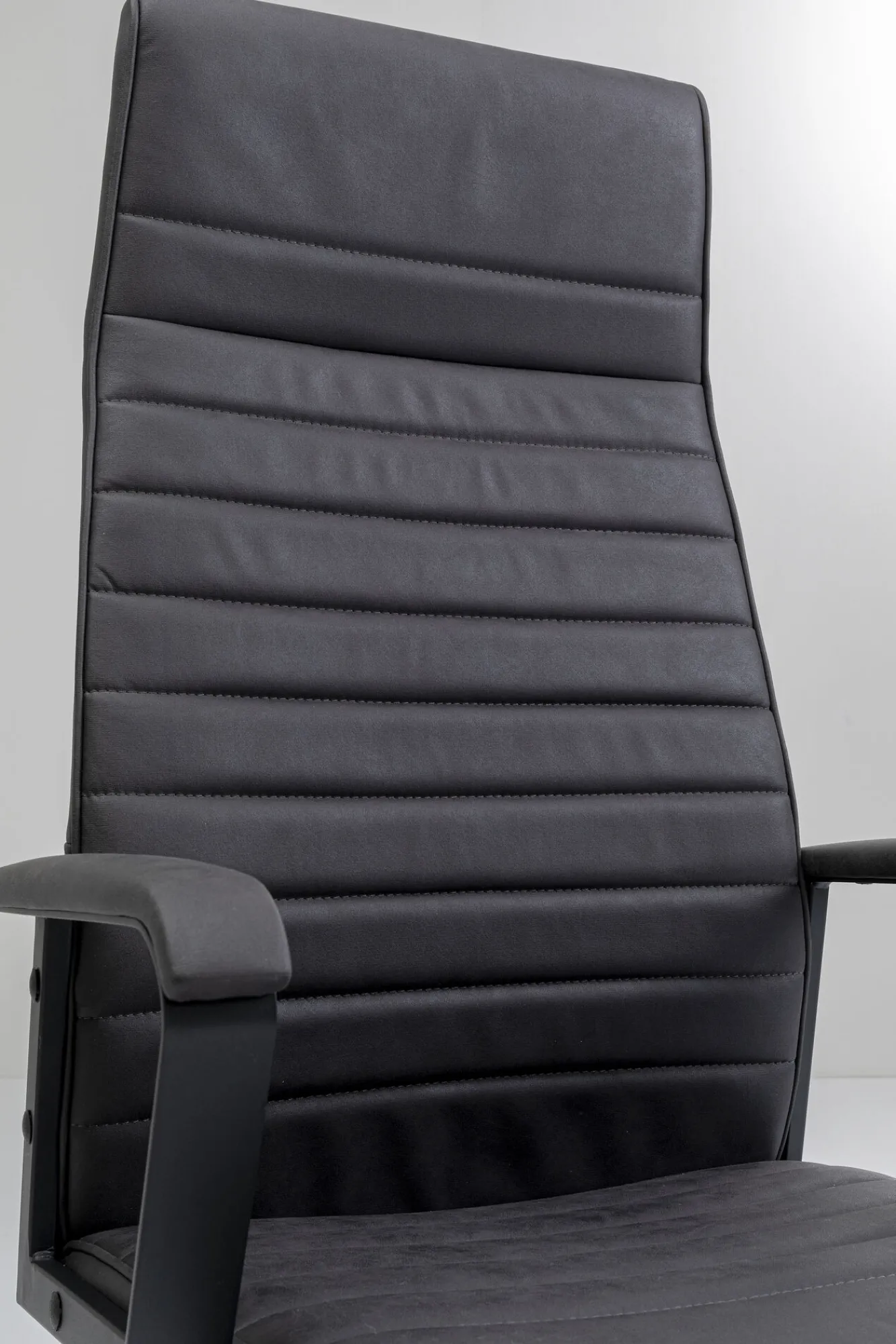 Hot KARE Design Krzesło biurowe Labora High 58x128 cm czarne - KARE