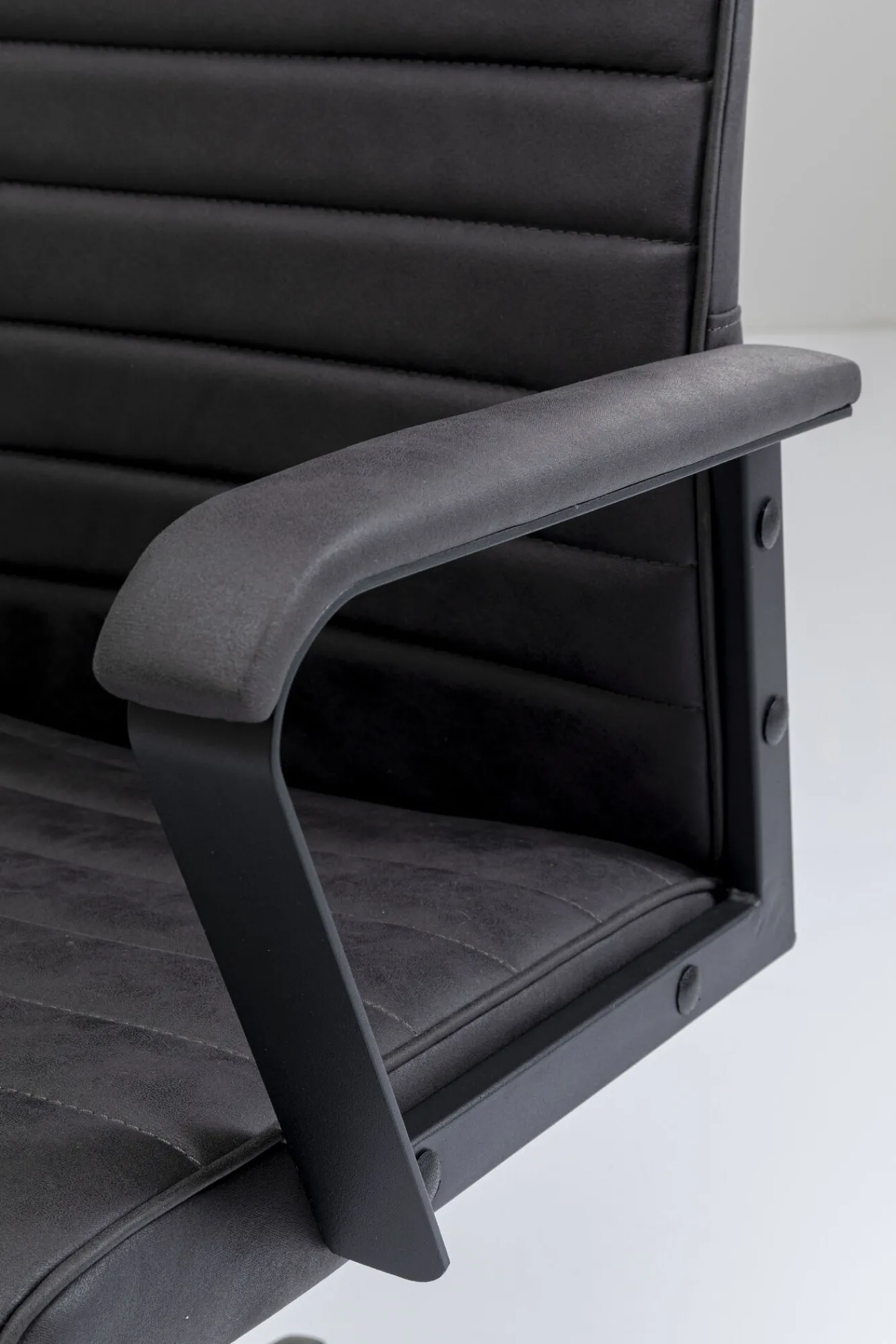 Hot KARE Design Krzesło biurowe Labora High 58x128 cm czarne - KARE