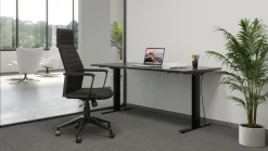 Hot KARE Design Krzesło biurowe Labora High 58x128 cm czarne - KARE