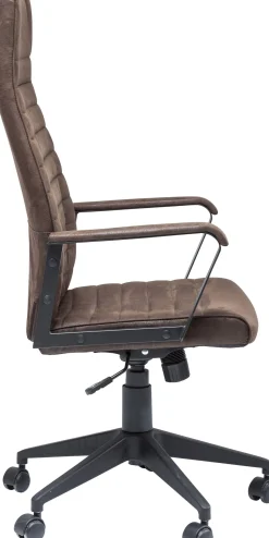 Clearance KARE Design Krzesło biurowe Labora High 56x128 cm brązowe - KARE