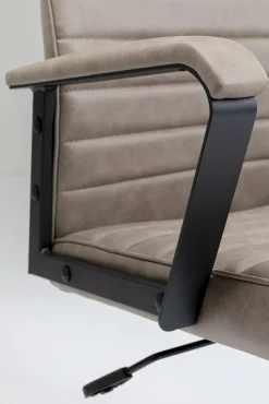 Fashion KARE Design Krzesło biurowe Labora High 58x128 cm beżowe - KARE