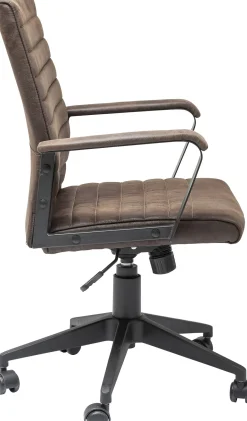 Outlet KARE Design Krzesło biurowe Labora 57x105 cm brązowe - KARE