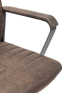 Outlet KARE Design Krzesło biurowe Labora 57x105 cm brązowe - KARE