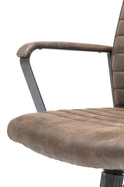 Outlet KARE Design Krzesło biurowe Labora 57x105 cm brązowe - KARE