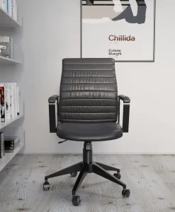 Fashion KARE Design Krzesło biurowe Labora 57x105 cm czarne - KARE