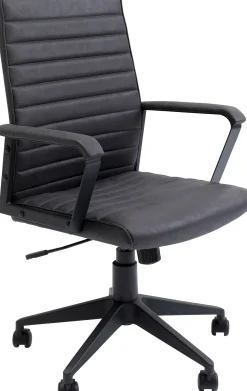 Fashion KARE Design Krzesło biurowe Labora 57x105 cm czarne - KARE