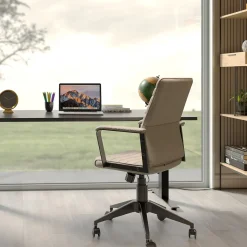 Clearance KARE Design Krzesło biurowe Labora 57x105 cm beżowe - KARE