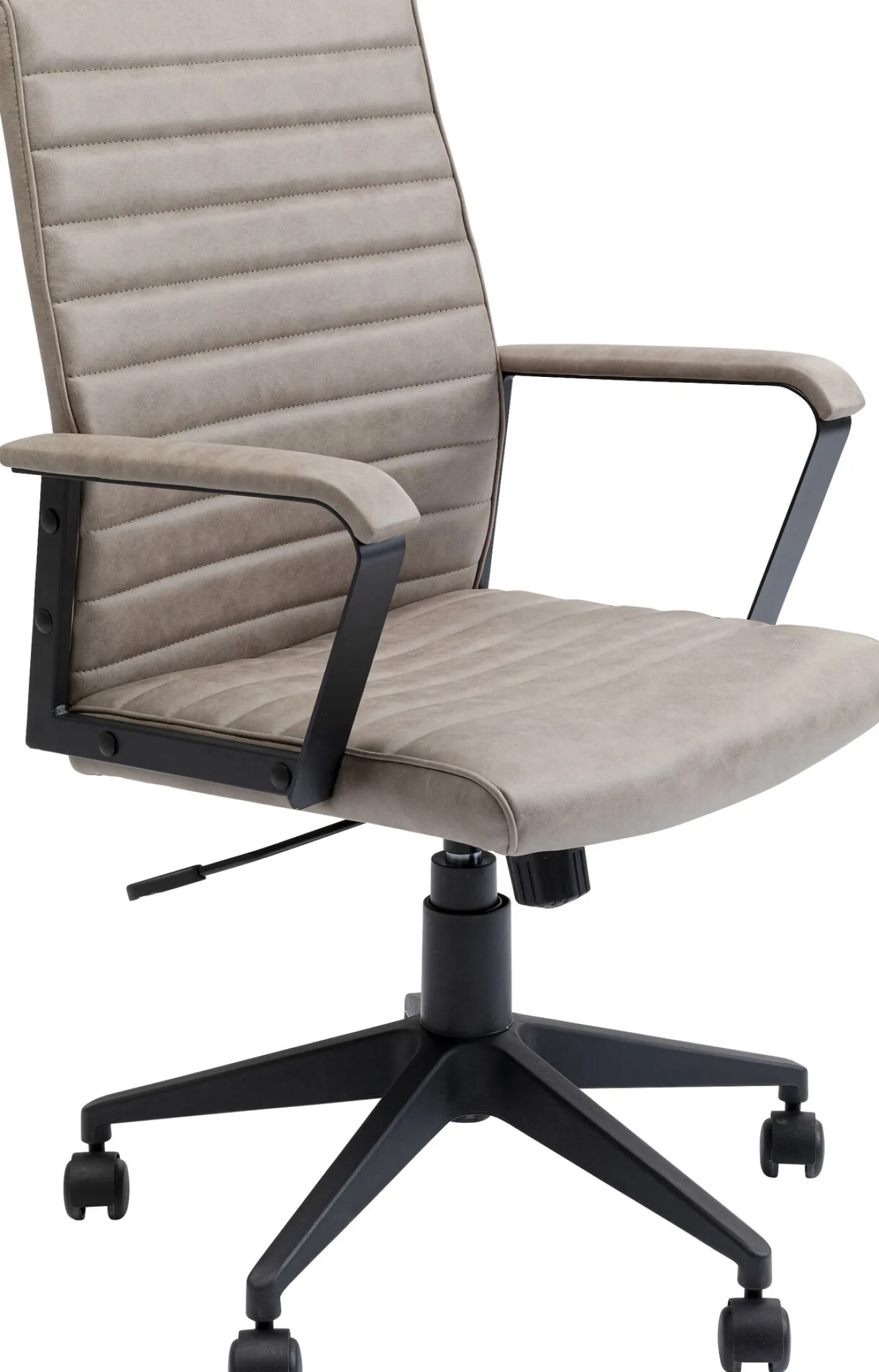 Clearance KARE Design Krzesło biurowe Labora 57x105 cm beżowe - KARE