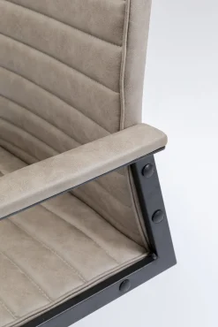 Clearance KARE Design Krzesło biurowe Labora 57x105 cm beżowe - KARE