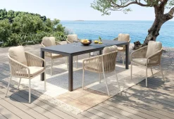 Fashion KARE Design Krzesło Cyprus beżowe - KARE