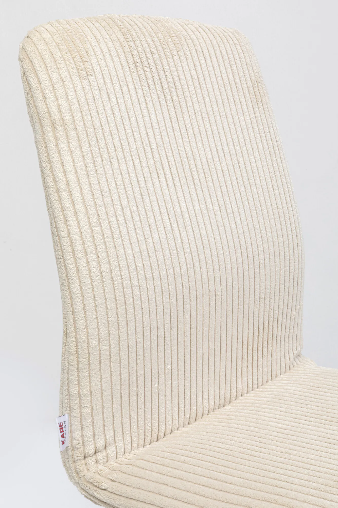 Hot KARE Design Krzesło do jadalni tapicerka kremowa nogi dębowe olejowane 44x92 cm - KARE