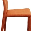 New KARE Design Krzesło do jadalni tapicerowane pomarańczowe 48x93 cm - KARE
