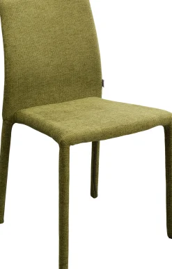 Hot KARE Design Krzesło do jadalni tapicerowane ciemnozielone 48x93 cm - KARE