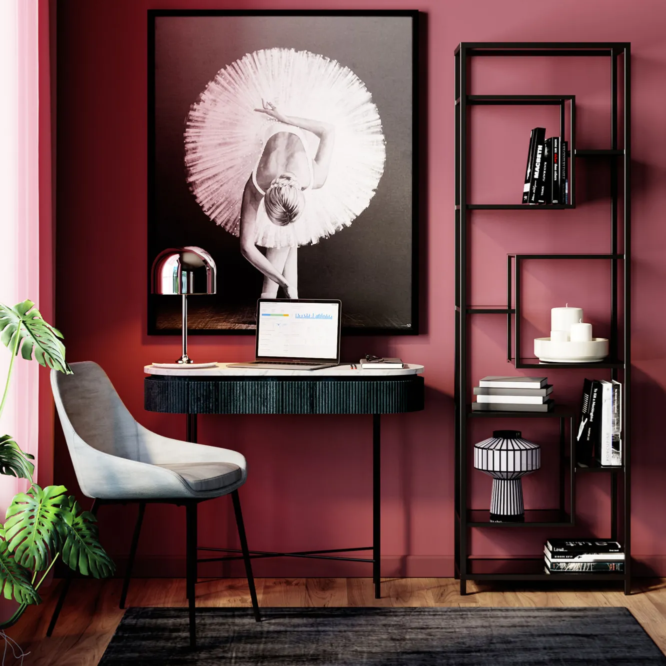 Hot KARE Design Krzesło East Side 48x83 cm szare - KARE