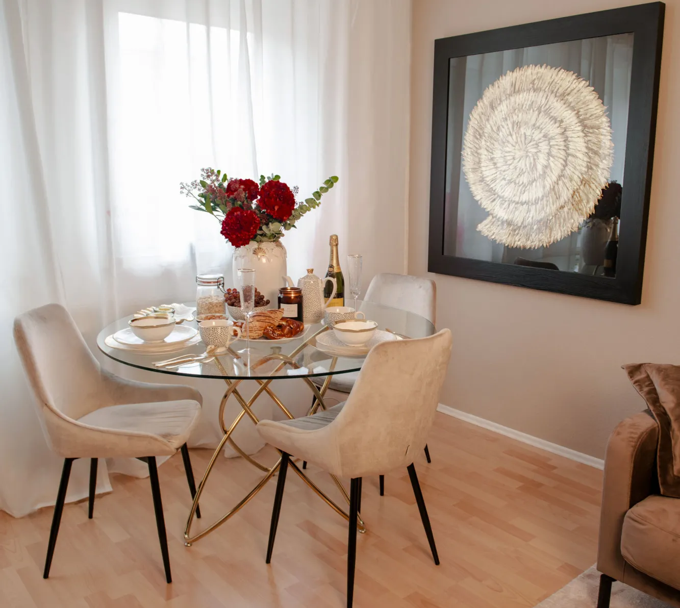 Sale KARE Design Krzesło East Side XL 52x88 cm szampańskie - KARE