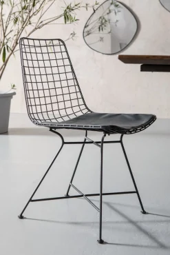 Clearance KARE Design Krzesło Grid 48x86 cm czarne - KARE