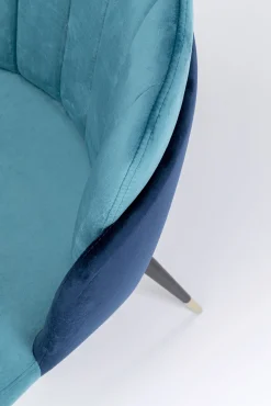 Discount KARE Design Krzesło Hojas 52x80 cm niebieskie - KARE