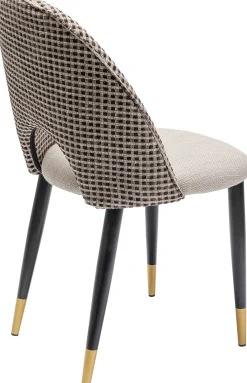 Sale KARE Design Krzesło Hudson 47x83 cm beżowe - KARE