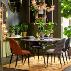 Online KARE Design Krzesło Hudson 47x83 cm pomarańczowe - KARE