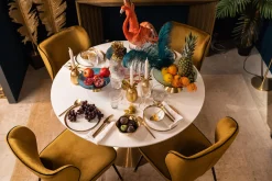 New KARE Design Krzesło Irina 50x87 cm brązowe - KARE