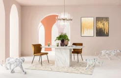 New KARE Design Krzesło Irina 50x87 cm brązowe - KARE